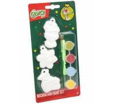 The Grinch Decorations Pain Set 3 Pack