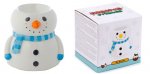 Festive Friends Snowman Shaped Christmas Ceramic Oil Burner