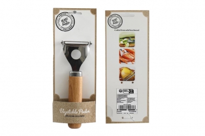 Wooden Handle Fruit Peeler