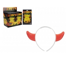 Glow Devil Horn Headband