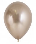 Sempertex 12" Reflex Champagne Latex Balloons 12 Pack