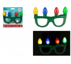 Christmas Party Glasses With Led Lights