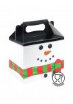 Snowman Christmas Lunch Boxes (Medium)