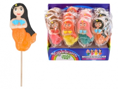 Mermaid Lollies 140g In Display Box X 24