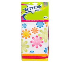 Bettina Microfibre Cloth 4 Pack