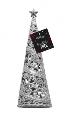 Silver Christmas Tree 24cm