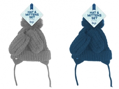 Boys Hat & Mitten Set (ZERO VAT)