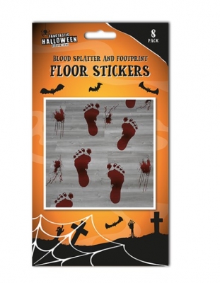 Halloween Footprint Floor Stickers