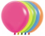 Sempertex 18" Neon Assorted Latex Balloons 25Pack