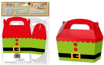 Elf Tunic Treat Boxes 10 Pack