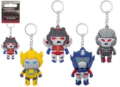 Transformers Soft PVC 3D Figure Keychain 6cm