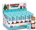 Christmas Festive Friends Pencil Pot 12 Colouring Pencils