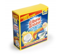 Elbow Grease Toilet Tablets 5 X 30g Lemon