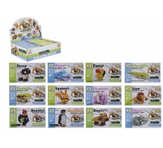 Box Build Blocks 12 Assorted Animals