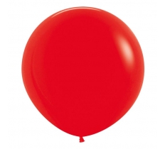 Sempertex 24" Fashion Red Latex Balloons 3 Pack