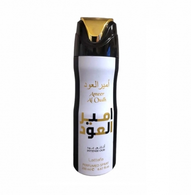 Ameer Al Oudh Intense Oud (X 12 Pack) 200ml Dubai Deodorant