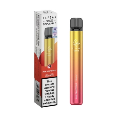 Elf Bar V2 600 Vape Pink Grapefruit