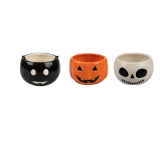 HALLOWEEN STONEWARE BOWLS