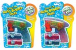 Light Up Auto Bubble Gun With 2 Bubble Tubs