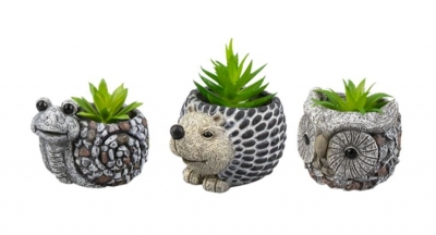 Artificial Plant In Animal Planter