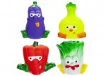 Vegetable Vinyl Dog Toy ( Assorted Designs )