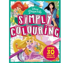 Disney Princess Simply Colouring