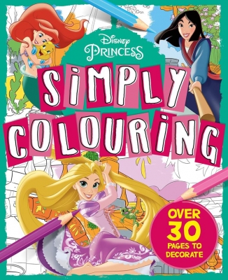 Disney Princess Simply Colouring