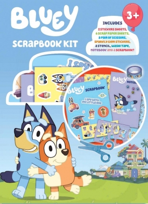 Bluey Scrapbook Kit