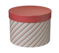 Hat Box Pinstripe Set Of 3