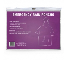 Emergency Pocket Rain Poncho
