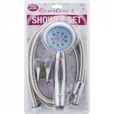 3 Function Shower Head & 1.2m Hose