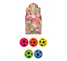 Football Return Top Yoyo 3.8cm X 72 ( Sale By Pack )