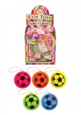 Football Return Top Yoyo 3.8cm X 72 ( Sale By Pack )