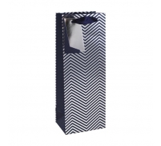 Male Chevron Bottle Bag