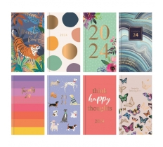 2025 Diary Slim WTV 8 Assorted