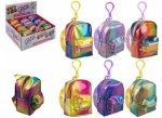 Multicoloured Mini Backpack Clip On 11cm X 5cm 6 Assorted