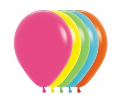 Sempertex 12" Fashion Tropical Assorted Latex Balloons 50Pk