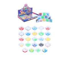 Puzzle Ball Cubes 3.5cm X 3.5cm X 1.7cm X 24pc