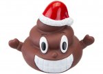 Christmas Vinyl Poo Dog Toy