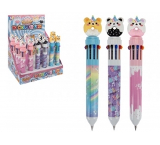 Dough Bears Donut 10 Colour Pen Assorted