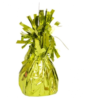 Foil Balloon Weight Lime Green