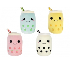 Boba Bubble Tea Plush Character 25cm 4 Colours