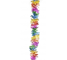 Rainbow Tinsel 2M Mixed Cuts