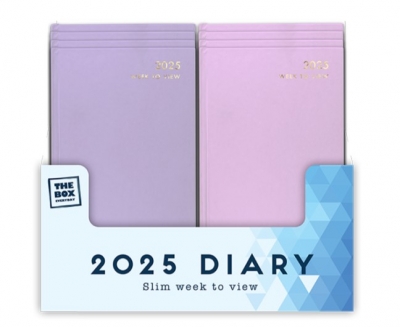 2025 Slim Week To View Diary