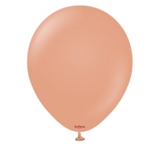 Kalisan 12" Standard Clay Pink Latex Balloon 100pack