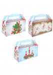 Elfin Around Christmas Lunch Box Large ( Assorted Designs )