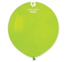 Gemar 19" Pack Of 25 Latex Balloons Light Green