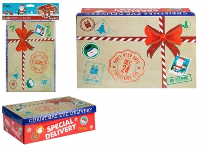 Mini Special Delivery Christmas Eve Box 17cm X 26cm X 8cm