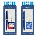 Dad Pen & Keychain Gift Set