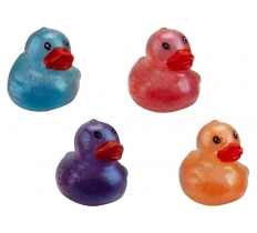 Duck Glitter Squeeze Toy 4cm